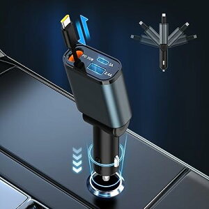 Rocketek ���g���N�^�u���J�[�[�d�� PD30W USB Type-C 3-in-1 �����������ԍڏ[�d�� iPhone 16/15/14�V���[�Y / iPad/Galaxy/AirPods �Ή� 12V/24V�Ή�