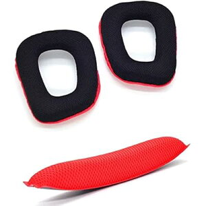 TDITD For Logitech G35 G431 G30 G930 G430 F450 G231 �C���[�p�b�h �C���[�N�b�V���� �����p���p�b�h red