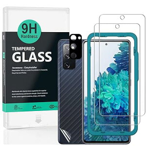 Ibywind �Ή� SamSung Galaxy S20 FE(4G/5G)�K���X�t�B���� 2 ���ی�t�B���� �K�C�h�g�t�� �����Y�J�o�[�i1���j�w�ʃV�[�g�i1���j ���菝�h�~�ϏՌ��d�x 9H�����K���X�t�B�����y���炩�Ȏ�G��z�y�C
