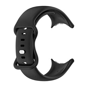 SHEAWA for Google Pixel Watch/2/3 41mm �o���h �x���g �����o���h �����x���g �V���R�� �ւ��o���h �X�g���b�v �A�N�Z�T���[ (�u���b�N L�T�C�Y)