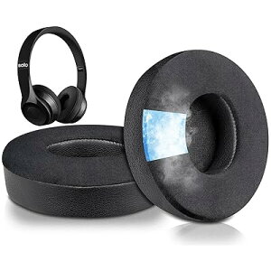 SoloWIT ��p�W�F�� �p�b�h �C���[�p�b�h Beats Solo 2 & Solo 3 Wireless (B0534/A1796) �p �����p�b�h �w�b�h�p�b�h �m�C�Y�A�C�\���[�V���� �����x�t�H�[�� ����p�b�h �⊴ �] �u���b�N