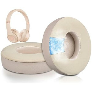 SoloWIT ��p�W�F�� �p�b�h �C���[�p�b�h Beats Solo 2 & Solo 3 Wireless (B0534/A1796) �p �����p�b�h �w�b�h�p�b�h �m�C�Y�A�C�\���[�V���� �����x�t�H�[�� ����p�b�h �⊴ �] �T�e���S�[���h
