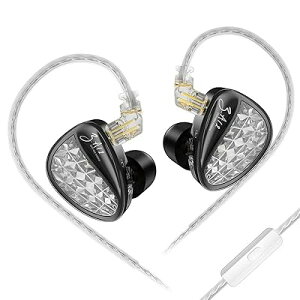 Yinyoo KZ ZA12 �Q�[�~���O�C���z�� �}�C�N�t�� �C�����j ���Չ��� �m�C�Y�L�����Z�j���O KZ����܂ł̃n�C�u���b�hIEM�C���z���̍œK�� 3.5mm�v���O �J�i���^ �Q�[�� �Q�[�~���O ���P�[�u�� �ቹ