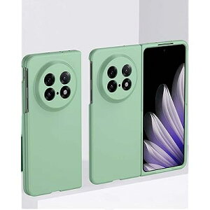 For OPPO Find N5 �p �P�[�X �J�o�[ YAJOJO ���^ �y�� �ϏՌ� �����h�~ ����~�� �����Y�ی� ���h�~ OPPO Find N5 �Ή� �g�уP�[�X (�O���[��)