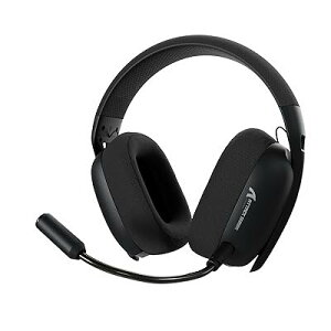 ATTACK SHARK L80 ���C�����X�w�b�h�z�� �I�[�o�[�C���[�w�b�h�z��/HiFi �X�e���I/40mm�h���C�o�[/����x��/���y��/�}�C�N���� 2.4G/Bluetooth/�L�� 40mm�h���C�o�[ USB-A/C �f���A���|�[�g���V�[�o�[