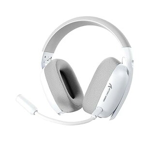 ATTACK SHARK L80 ���C�����X�w�b�h�z�� �I�[�o�[�C���[�w�b�h�z��/HiFi �X�e���I/40mm�h���C�o�[/����x��/���y��/�}�C�N���� 2.4G/Bluetooth/�L�� 40mm�h���C�o�[ USB-A/C �f���A���|�[�g���V�[�o�[