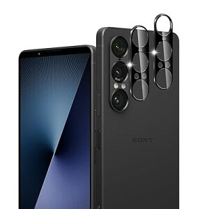 �ywnunbg 2���Z�b�g�z �Ή� Xperia 1 VII �J�����t�B���� 2�� �y���{���Ɏq�f�ލ̗p �d�x9H ��U�h�~ �z �p �G�N�X�؃��A 1 VII �����Y�t�B���� �J�����ی�t�B���� �����Y�ی�t�B���� �����^ �Ϗ�