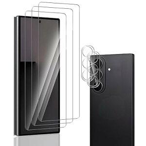 �y5���Z�b�g�zFor Galaxy Z Fold 7 �K���X�t�B����(3��) + �J�����t�B����(2��) AnnhanT ���Ɏq�f�ލ̗p �S�ʕی� �\��t���ȒP �w��h�~ �C�A�h�~ �d�x9H �����ߗ� ��U�h�~ �M�����N�V�[ Z Fold 7 �t�B