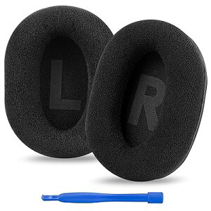 Linkidea �C���[�p�b�h �݊��� �p�b�h ���W�N�[�� Logicool G Pro, G Pro X, G433, G233, G Pro X 2 �w�b�h�z���ɑΉ� �p�b�h �C���[�N�b�V����/�C���[�J�b�v (�x���A/�u���b�N)