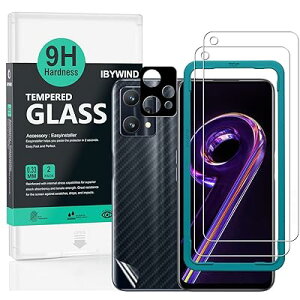 Ibywind �Ή� Realme 9 Pro+ 5G �K���X�t�B���� 2 ���ی�t�B���� �K�C�h�g�t�� �����Y�J�o�[�i1���j�w�ʃV�[�g�i1���j ���菝�h�~�ϏՌ��d�x 9H�����K���X�t�B�����y���炩�Ȏ�G��z�y�C�A�[���z
