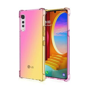 LG VELVET�Ή��P�[�X �O���f�[�V�����J�o�[ �l�p�G�A�N�b�V���� �ϏՌ� L-52A�K�p�N���ATPU�\�t�g�P�[�X �S�ʕی� �y�� �����h�~ LG VELVET L-52A�p�X�}�z�����ی�J�o�[ �s���N���S�[���h