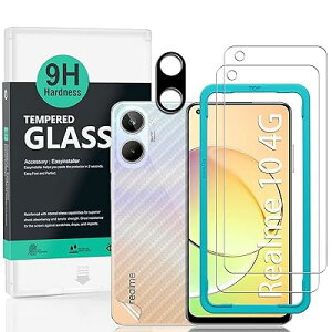 Ibywind �Ή� Realme 10 4G �K���X�t�B���� 2 ���ی�t�B���� �K�C�h�g�t�� �����Y�J�o�[�i1���j�w�ʃV�[�g�i1���j ���菝�h�~�ϏՌ��d�x 9H�����K���X�t�B�����y���炩�Ȏ�G��z�y�C�A�[���z�y