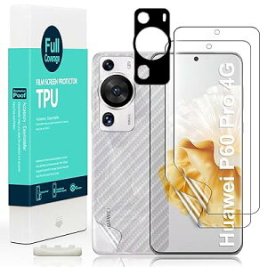 Ibywind �Ή� Huawei P60 Pro 4G TPU�t�B���� 2 ���n�C�h���Q���t�B���� �K�C�h�g�t�� �����Y�J�o�[�i1���j �w�ʃV�[�g�i1���j �D��Ă���e�͐��Ə_�TPU�f�ޕی�V�[�g �y�S�ʋz���z�y�C�A�[���z