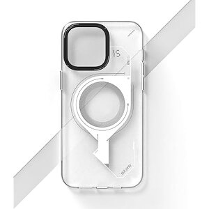 Aulumu A15 iPhone 15 Plus�p PC �}�O�l�b�g�P�[�X ���΂ݖh�~ �S�ʕی� IMD�Z�p�̗p MagSafe�Ή� �A���~�����J�����t���[�� �N���A�P�[�X