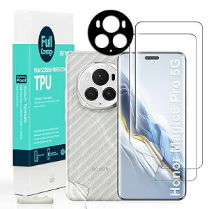 Ibywind �Ή� Honor Magic6 Pro 5G TPU�t�B���� 2 ���n�C�h���Q���t�B���� �K�C�h�g�t�� �����Y�J�o�[�i1���j �w�ʃV�[�g�i1���j �D��Ă���e�͐��Ə_�TPU�f�ޕی�V�[�g �y�S�ʋz���z�y�C�A�[��