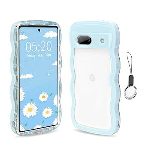 HILEGENER Google Pixel 8A ���킢�� �P�[�X �g��t���[�� ���˂��� �ϏՌ� �O�[�O�� �s�N�Z��8A 6.1�C���`�p����~�� �X�}�z�P�[�X�E�F�[�u �f�U�C�� ��Ƀt�B�b�g �X�}�z�J�o�[ �؍� ���� �����p 