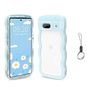 HILEGENER Google Pixel 6A ���킢�� �P�[�X �g��t���[�� ���˂��� �ϏՌ� �O�[�O�� �s�N�Z��6A 6.1�C���`�p����~�� �X�}�z�P�[�X�E�F�[�u �f�U�C�� ��Ƀt�B�b�g �X�}�z�J�o�[ �؍� ���� �����p 