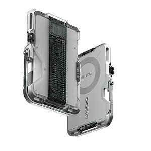 [Aulumu] G03 �X�}�z�X�^���h �� Magsafe�J�[�h�P�[�X - �X�}�z�X�^���h �}�O�l�b�g/�X�L�~���O�h�~ �J�[�h�P�[�X/�p�x�����\�E�܂肽���ݎ��E�{�g���I�[�v�i�[���� - iPhone 17�`12�V���[�Y�Ή� - 