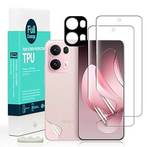 Ibywind �Ή� Oppo Reno13 Pro 5G TPU�t�B���� 2 ���n�C�h���Q���t�B���� �K�C�h�g�t�� �����Y�J�o�[�i1���j �w�ʃV�[�g�i1���j �D��Ă���e�͐��Ə_�TPU�f�ޕی�V�[�g �y�S�ʋz���z�y�C�A�[��