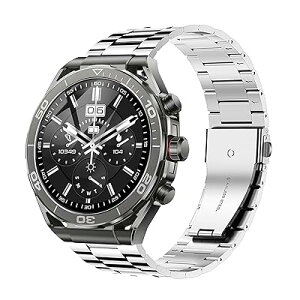 [Lamshaw] �Ή� FOSMET �X�}�[�g�E�H�b�` �����o���h, 16mm, 18mm, 22mm �Ή� �{�i�X�e�����X�|�� �����Y ���f�B�[�X �r�W�l�X �t�H�[�}�� ������ �ȒP���E�H��t�� �Ή� FOSMET LSW6, LSW6 Pro,
