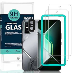 Ibywind �Ή� Infinix GT 30/30 Pro 5G �K���X�t�B���� 2 ���ی�t�B���� �K�C�h�g�t�� �����Y�J�o�[�i1���j���菝�h�~�ϏՌ��d�x 9H�����K���X�t�B�����y���炩�Ȏ�G��z�y�C�A�[���z�y�w��F�ؑ�