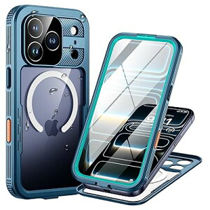 Lanhiem iPhone 17 Pro Max �p �P�[�X �h���P�[�X IP68�ČR�K�i ��F��/�ϏՌ�/����~��/�h�o/�����B�e/���C�����X�[�d/�X�g���b�v�t�� �S�ʕی�̃A�C�t�H�� 17 �v���}�b�N�X �h���J�o�[ �u���[