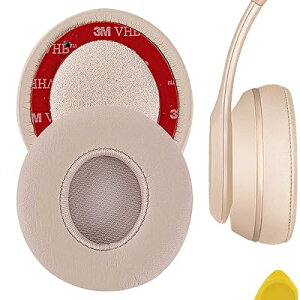 Geekria �C���[�p�b�h QuickFit �݊��� �p�b�h �r�[�c�o�C�h�N�^�[�h�� Beats Solo 2 (B0534) & Solo 3 (A1796) Wireless On-Ear �w�b�h�z���ɑΉ� �C���p�b�h/�C���[�N�b�V����/�C���[
