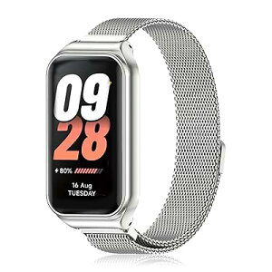 [CeiBand] �o���h Xiaomi Smart Band 8 Active/Xiaomi Redmi Smart Band 2 �Ή� �X�e�����X�| ���v�x���g �}�O�l�b�g�� �r���v�X�g���b�v ���b�V�� �����x���g�~���l�[�[�x���g �X�}�[�g�E�H�b