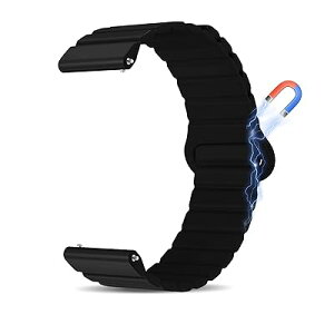 [CeiBand] 20mm �o���h Samsung Galaxy Watch 7/Galaxy Watch FE/Watch 6/5/4 40mm 44mm �Ή� �����o���h ���C�t�� �V���R���o���h �o���h �}�O�l�b�g�t�� �����ȒP �X�|�[�c�o��