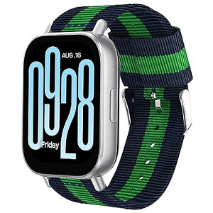 [Lamshaw] for Redmi Watch 5 �X�}�[�g�E�H�b�`�����o���h, 22mm�i�C���� �X�g���C�v�� �����o���h �_�炩 �x���g �Ή� Redmi Watch 5 Active/Lite �X�}�[�g�E�H�b�`�p (�u���[�E�O���[��)