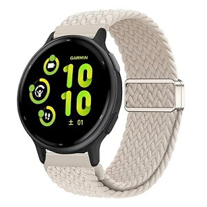 [Etsbaocy] 20mm �o���h For GARMIN(�K�[�~��) vivoactive 6/Garmin Vivoactive 5/Venu Sq 2/Forerunner 165 Music �Ή� �����o���h �����x���g �ґg�X�g���b�v ��