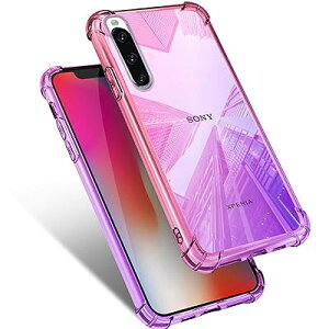 Mnunjiajia �Ή� Xperia 10 III �p�̃P�[�X �N���A SO-52B SOG04 �ϏՌ� ���^ �O���f�[�V���� ���� TPU�o���p�[ ���^ �y�� ���o���Ղ� �S�ʕی� �J�o�[ ���w���b�L���H ������� �C�菝�h�~ �w��h�~ �X