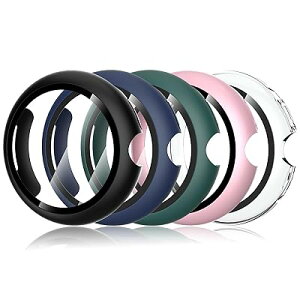 Simpeak�y5���g�zGoogle Pixel Watch 3 41mm 45mm 2024 �Ή� �P�[�X �ی�J�o�[ PC�t���[��+�����K���X�t�B���� ��̌^�S�ʕی� �ϏՌ��� �w��h�~ �ɔ��y�� �����ߗ� �������Ȃ� (45mm)
