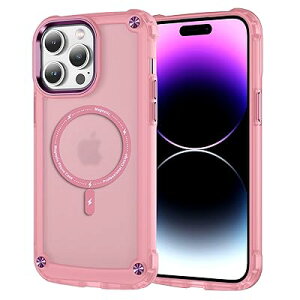 Kuoyida iPhone14 Pro�P�[�Xmagsafe�Ή� �}�O�l�b�g���� SGS�F�� ��phone14pro�J�o�[ �ϏՌ� �l�p�C�X ����PC��TPU ����~�� ���ς��ɂ��� �w��h�~ �J�����ی� �X�g���b�v�z�[���t�� �A�C�t�H��14pro