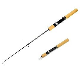 穴釣り用ロッド 釣り 竿 75cm 2本 探り釣り つりざお コンパクトロッド 振り出しロッド 短竿 伸縮可能 持ち運び便利 収納時約32cm 氷釣り 冬釣りエビ釣り コンパクト 軽量 初心者使用