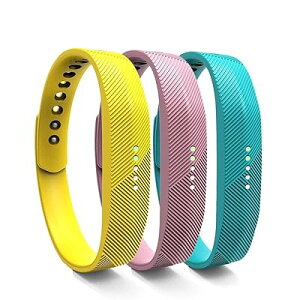 Twaxl Fitbit Flex 2�ƌ݊����̂�������p�X�g���b�vFlex 2�X�|�[�c�N���V�b�N�t�B�b�g�l�X�A�N�Z�T���[���X�g�o���h�p�̃V���R���V���R�������t�B�b�g�r�b�g�E�H�b�`�o���h (�e�B�[��+�C�G���[
