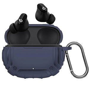 YAODLE For Beats Studio Buds+ �P�[�X Studio Buds TPU �ی�P�[�X ������ Studio Buds+/Studio Buds �P�[�X�u���J�j�J�����v���� �Ռ� �z�� �^�t�l�X�f�U�C�� ���菝 �h�~ �ϏՌ�