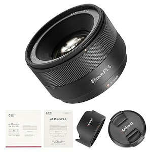 7artisans AF 35mm F1.4 XF �}�E���g �����Y APS-C �I�[�g�t�H�[�J�X ����a ��AF�Ή� �~���[���X�J���� XF �}�E���g�J���� XE1 XE2 XE3 XE4 XS20 XH2 XH2S XT1 XT2 XT3 XT5