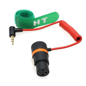 HangTon XLR 3�s������3.5mm�~�j�W���b�N�I�[�f�B�I�P�[�u�� BOYA Rode Mic����RED Komodo 6K DSMC2 �J���� �d�b �R���s���[�^�[ PC�p ���p�I�X ���b�h �ґg�R�C�� 50cm