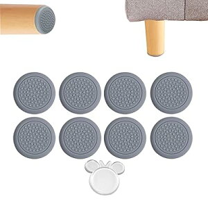 LYGGIE ���ׂ�~�߃V���R���}�b�g �~�` �u���[�O���[�i4CM×8PCS) ����~�߃V�[�g �Ƌ�ی�p�b�h�L�Y�h�~�E�h�� �\�t�@����~�� �\�t�@�[ �Y���h�~ �L�Y�h�~ ���k�Ƒϐk�ɋ����ł�NON-SLIP MAT [��