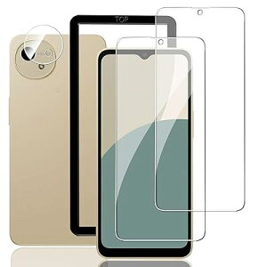 iXinQu AQUOS Wish4 �p�̃K���X�t�B���� 2�� +�J�����t�B���� 1�� �K�C�h�g�t�� �����z�� �d�x9H �ϏՌ� ��U�h�~ AQUOS Wish4 SH-52E �Ή� �t���ی�t�B����