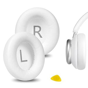 Geekria �C���[�p�b�h QuickFit �݊��� �p�b�h �A���J�[ Anker Soundcores Life Q45, Space Q45 �w�b�h�z���ɑΉ� �p�b�h �C���[/�C���[�J�b�v�v���e�C�����U�[ (��)