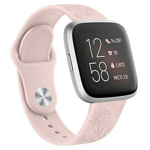 �o���h for Fitbit Versa2 �o���h Versa/Versa Lite/Versa SE �����o���h �����x���g �_�炩�� �V���R���o���h ���߉\ �i�s���N�̍��j