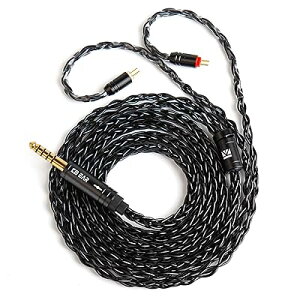 �yKBEAR ST12�zYinyoo 2PIN 4.4mm���P�[�u�� 8�{14�c�⃁�b�L Litz 22 AWG�W���Ő��Y 4.4mm�C���z���A�b�v�O���[�h�P�[�u�� �C���t�H�������P�[�u�� KZ KBEAR �C���z���K�p ZSTX/castor/ZS