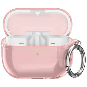 AhaStyle Samsung Galaxy Buds3 FE (2025)/Buds3 Pro/Buds 3 (2024) �p�N���A�P�[�X [���ϖh�~] �\�t�gTPU�ی�J�o�[ �X�L�� Samsung Galaxy Buds3�V���[�Y�Ή� ���C��