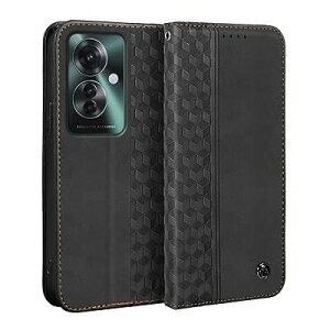 Gedurya OPPO Reno11 A �P�[�X �蒠�^ �Ђ��`�� �I�b�| ���m11 a �P�[�X �蒠�^ CPH2603 �P�[�X �}�O�l�b�g�� �X�^���h�@�\ �I�b�|Reno 11A 5G �g�уJ�o�[ �J�[�h���[ ���z�^ OPPO Reno11 A