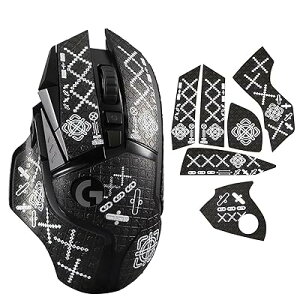 IMMOENUC �}�E�X�O���b�v �e�[�v �K�p G502 HERO/G502 Lightspeed �}�E�X �A���`�X���b�v�e�[�v PVC�f�ރJ���[�V�[�����̊��z���E����~��