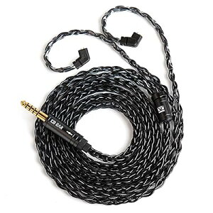 �yKBEAR ST12�zYinyoo QDC 4.4mm���P�[�u�� 8�{14�c�⃁�b�L Litz 22 AWG�W���Ő��Y 4.4mm�C���z���A�b�v�O���[�h�P�[�u�� �C���t�H�������P�[�u�� ZSTX/castor/ZSN Pro/ZSN PROX/ZS