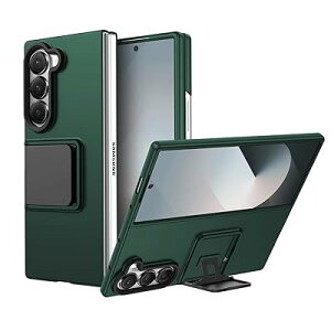 Galaxy Z Fold6 �P�[�X �����O �ϏՌ� �y�� ���^ �J�o�[ Galaxy Z Fold6 ��p �n�[�h �X�^���h�@�\ �����Y�ی� �Ռ��z�� ���E�ȒP PC�f�� �T���X�� �M�����N�V�[ Z Fold6 �Ή� �g�уP�[�X (��) 21-Z