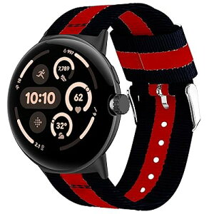 [Lamshaw] for Pixel Watch 3 45mm �X�}�[�g�E�H�b�`�����o���h, �i�C���� �X�g���C�v�� �����o���h �_�炩 �x���g �Ή� Pixel Watch 3 41mm, 45mm, 3XL / Pixel Watch 2, 1